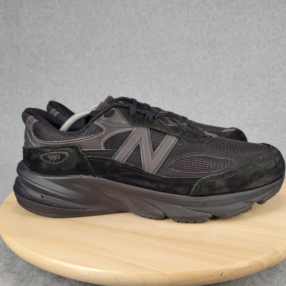 New Balance 990v6 Sneakers Mens 10 2E Black U990BB6 Made USA Wide Running Shoe - Picture 4 of 9
